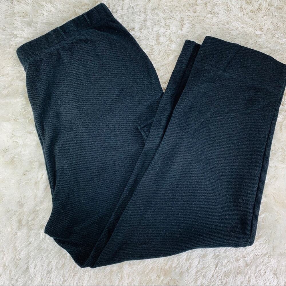 Who What Where Black Cargo Sweatpants Medium